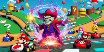 Kamek's Magical Makeover: Unleashing Chaos in Mario Kart World