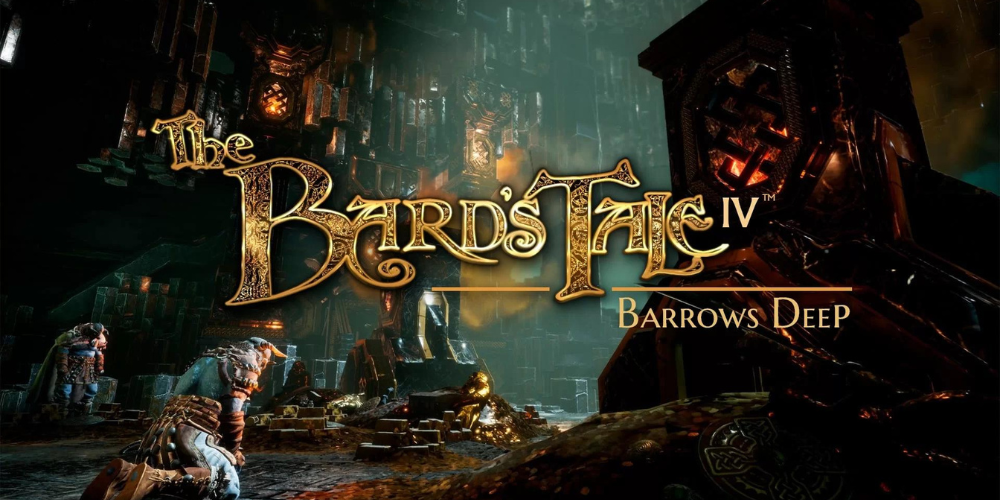 The Bard's Tale IV Barrows Deep  logo