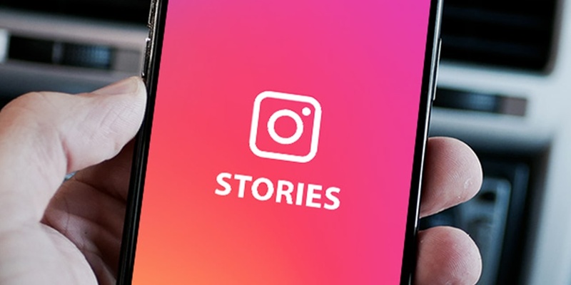Instagram Stories on smartphone